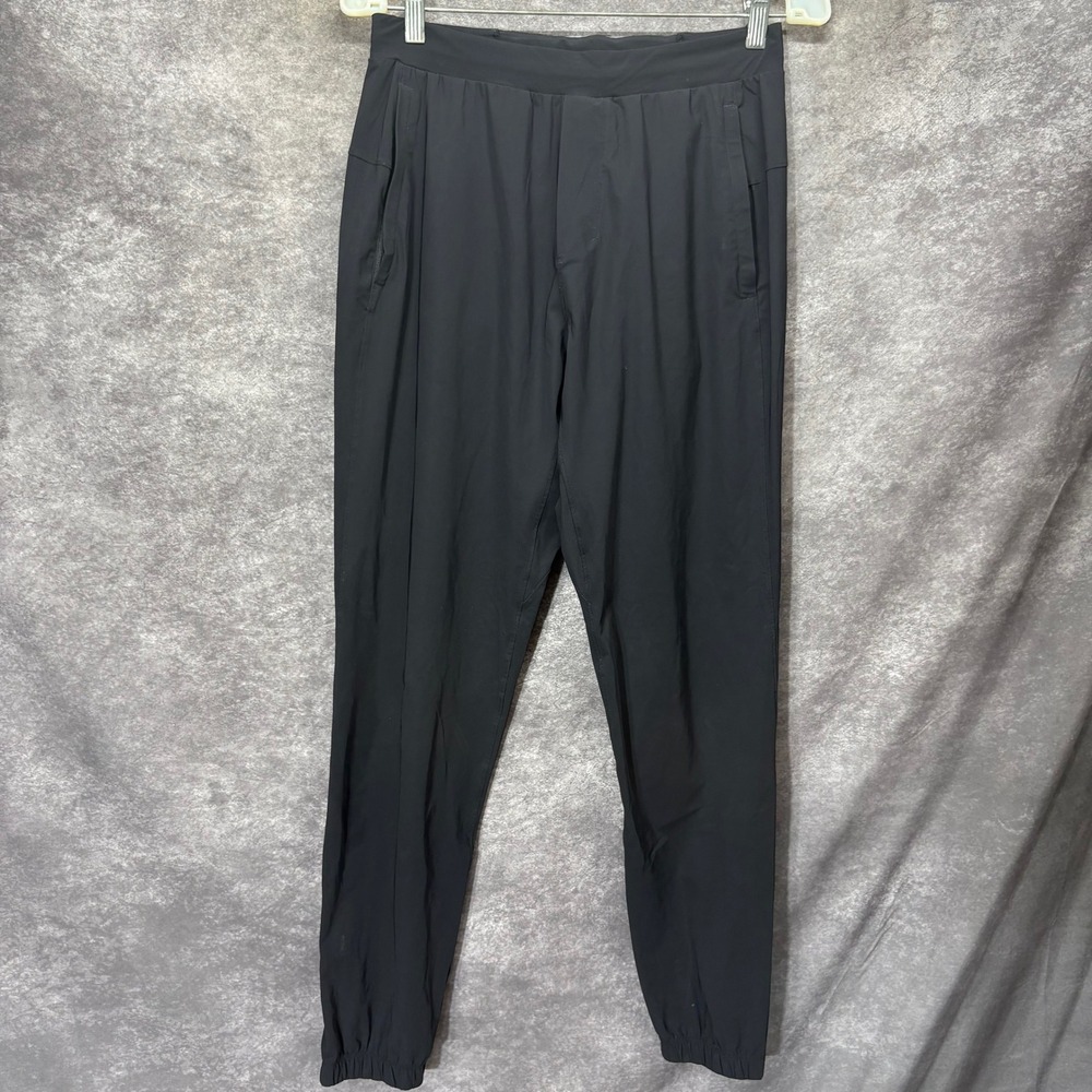 Lululemon Surge Jogger Pants 29" Black Men's Size S Ankle Zip Luxtreme Running